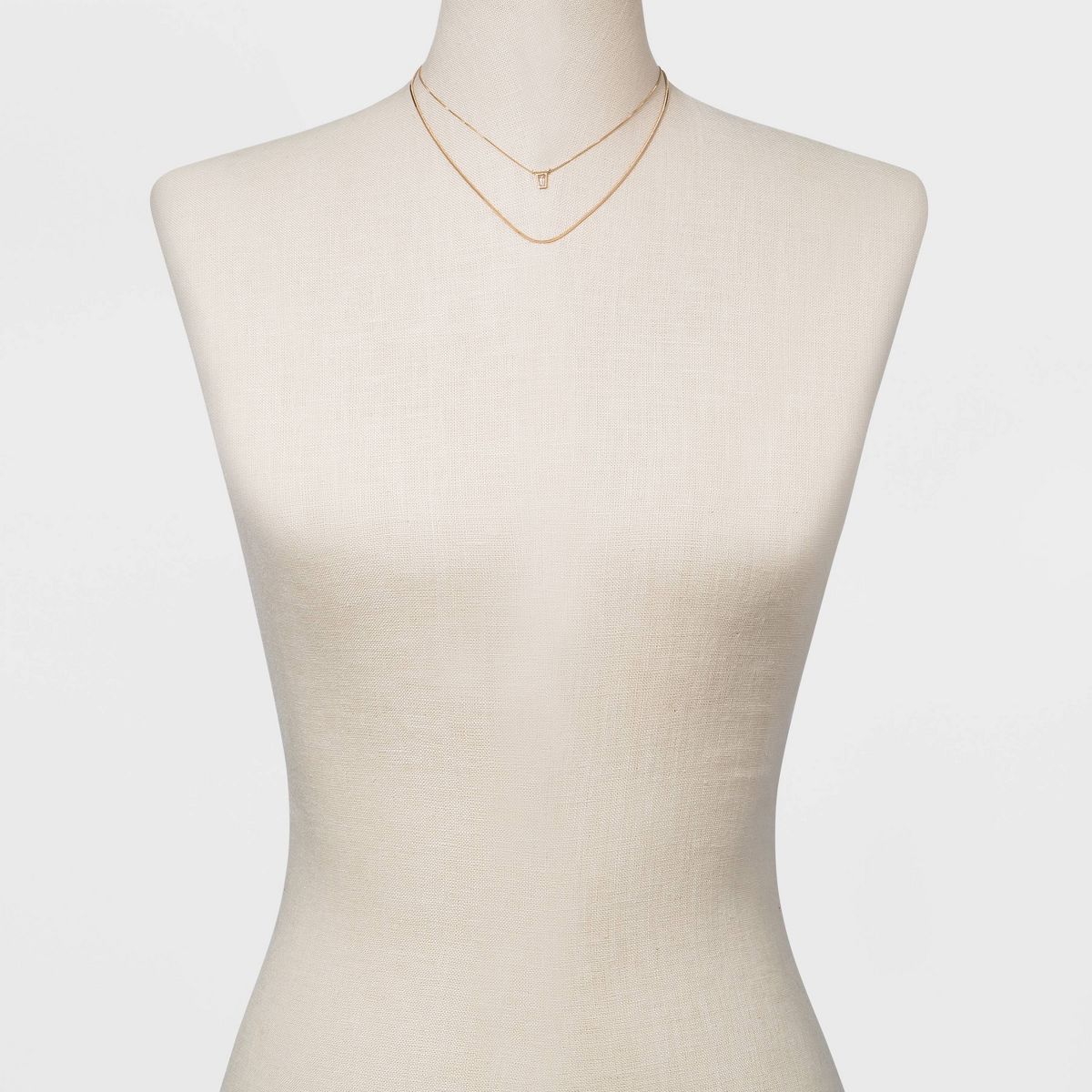 Delicate Layered Necklace - A New Day™ Gold | Target