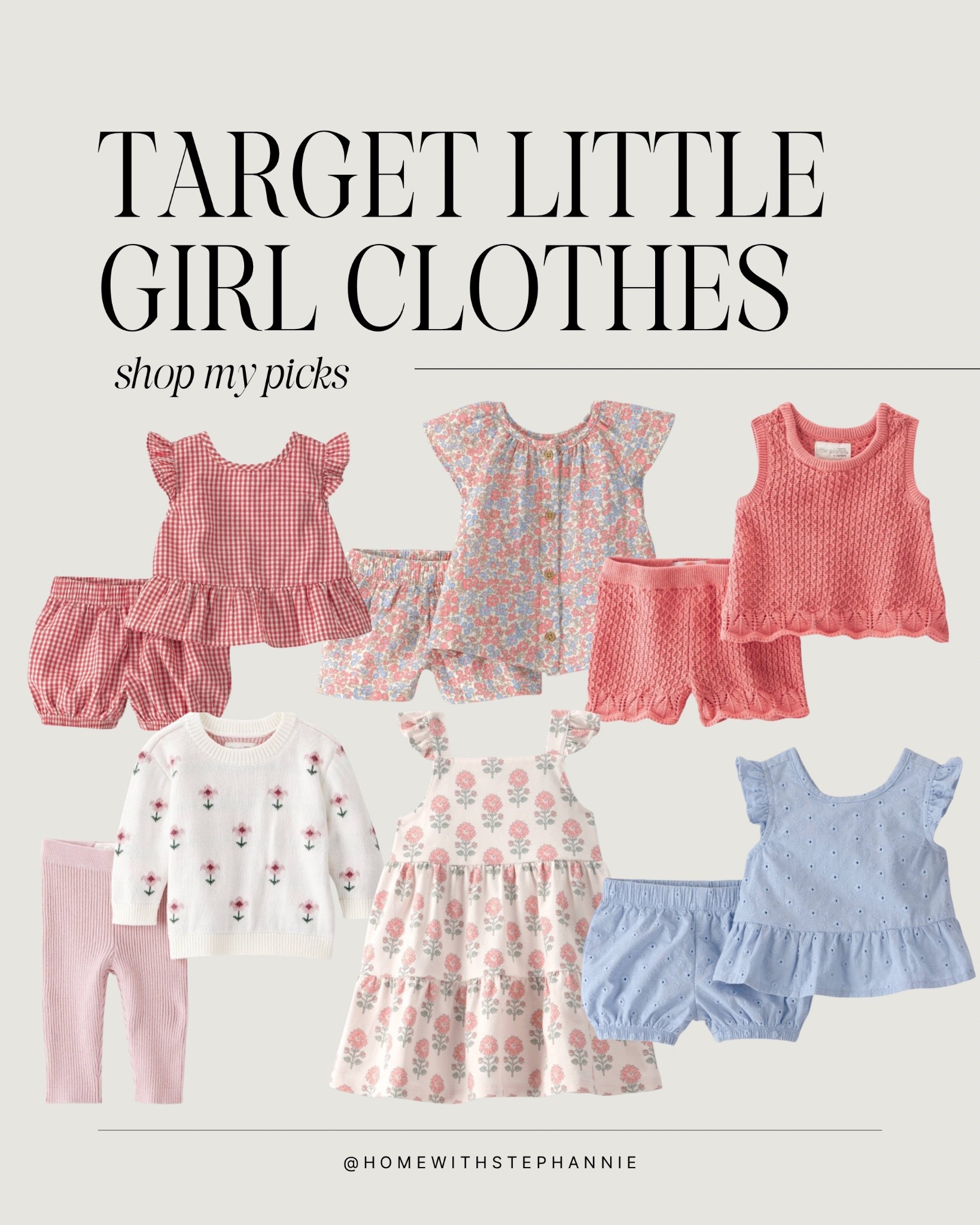 @Target little girl’s NEW spring clothes by @Carters 

#target #girlclothes #springclothes #carters #littlegirlclothes #litteplanet #babyclothes #girlclothes

#LTKKids #LTKSeasonal #LTKHome