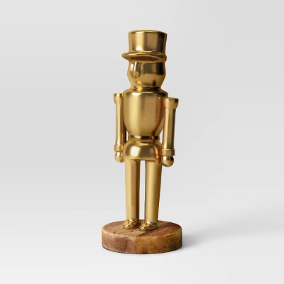 Christmas Small Nutcracker Gold - Threshold™ | Target