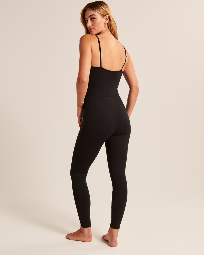 Ponte Unitard Jumpsuit | Abercrombie & Fitch (US)