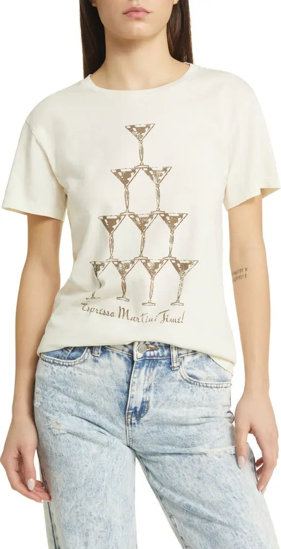 GOLDEN HOUR Espresso Martini Time Cotton Graphic T-Shirt | Nordstrom | Nordstrom