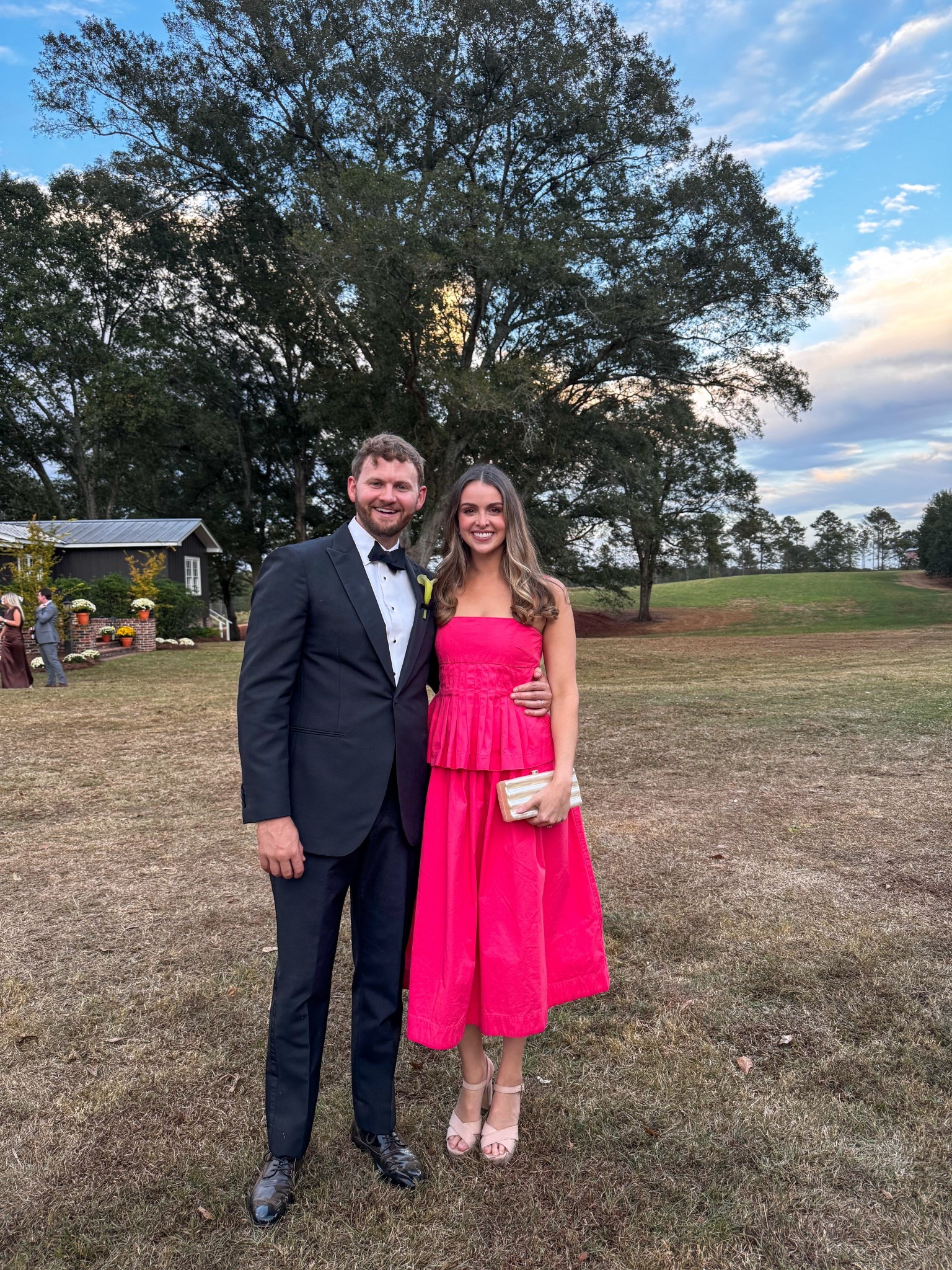 Cocktail attire wedding guest dress

DRESS: Co peplum pleated dress from rent the runway

#LTKWedding #LTKSeasonal #LTKStyleTip