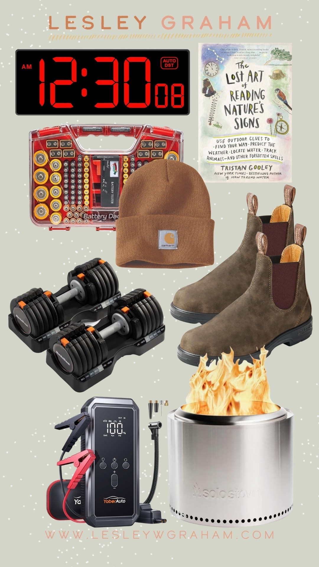 Men's gift guide! Battery daddy is everyone’s surprise fave. Camo jacket waxed canvas weekender. The coziest slippers. The oura ring. Travel camo speaker. Sam’s favorite boots. The charges everything charger! Get your gifts by Christmas on amazon !

#LTKHoliday #LTKMens #LTKGiftGuide