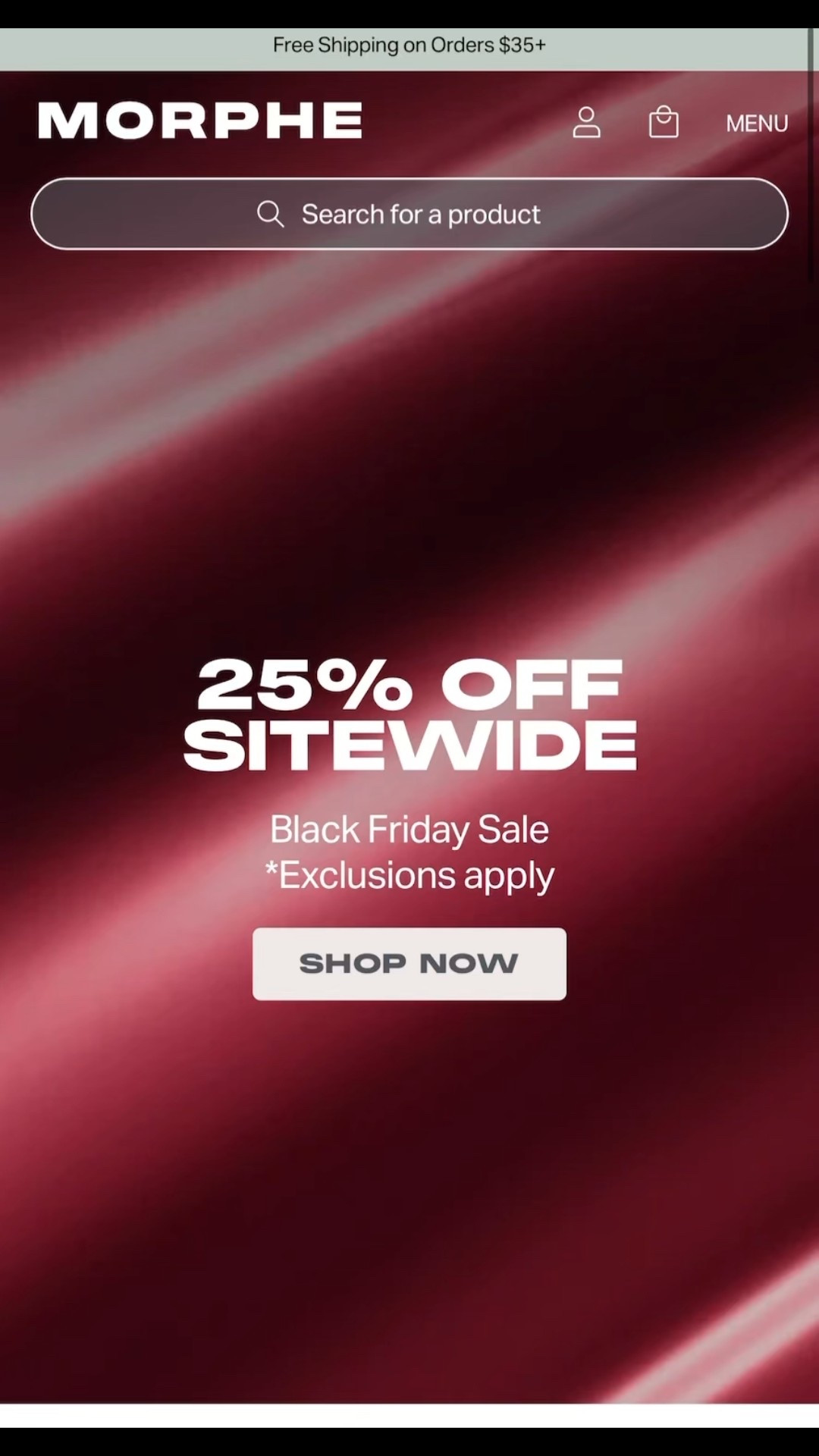 The best makeup sale is on! Morphe Cosmetics Black Friday Sale is Live! Grab all of your faves for 25% Off Site wide. Up to 40% Off select products 🤩 Ends 11/30 at 11:59PM PST

#morpheartistrycollective #morphebabe

#LTKCyberWeek #LTKBeauty #LTKGiftGuide