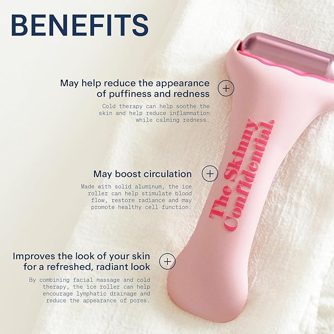 The Skinny Confidential HOT Mess Ice Roller for Face - Facial Roller Skincare Tools Contour, Tigh... | Amazon (US)
