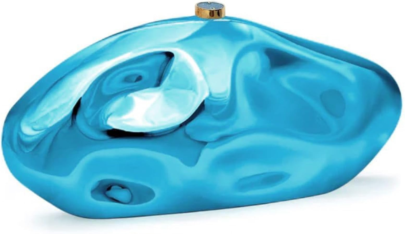 Acrylic Evening Clutch Purse for Women Metallic Lattice Pattern Bag Unique Geometric Handbag for ... | Amazon (US)