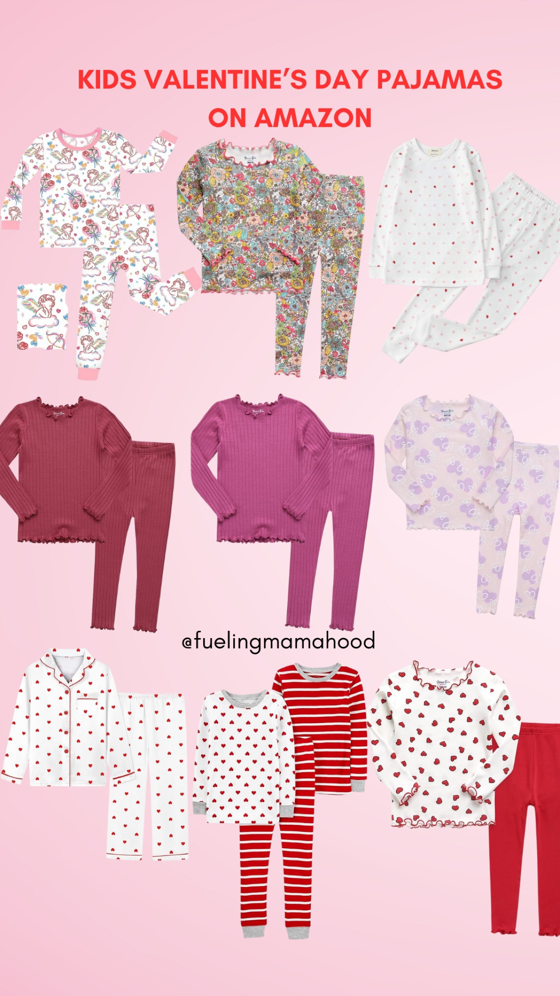 KIDS VALENTINE’S DAY PAJAMAS 

#LTKKids #LTKFindsUnder50
