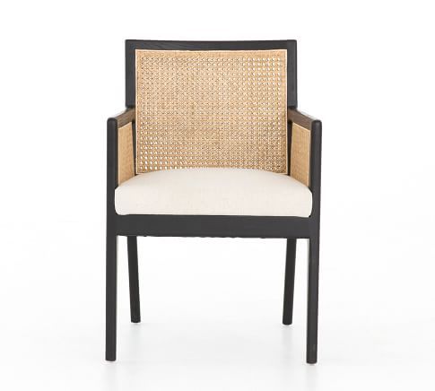 Lisbon Cane Dining Armchair | Pottery Barn (US)