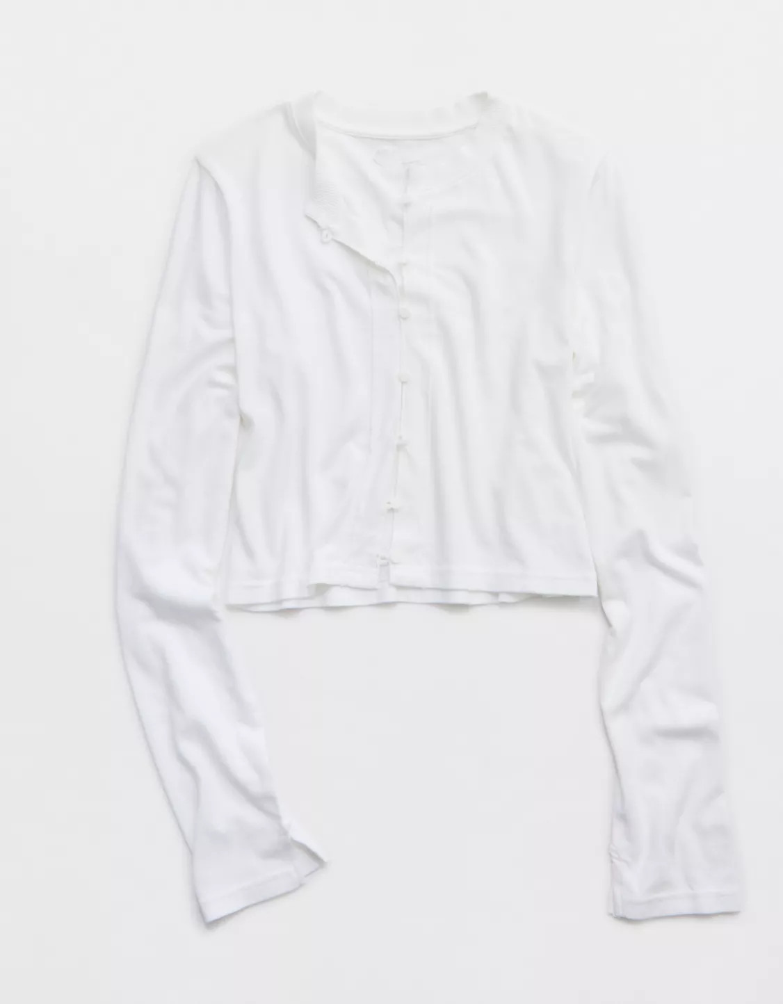 Aerie Happy Snit Cardi T-Shirt | American Eagle Outfitters (US & CA)