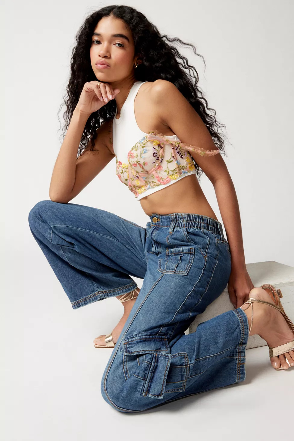 BDG Y2K Cargo Jean | Urban Outfitters (US and RoW)