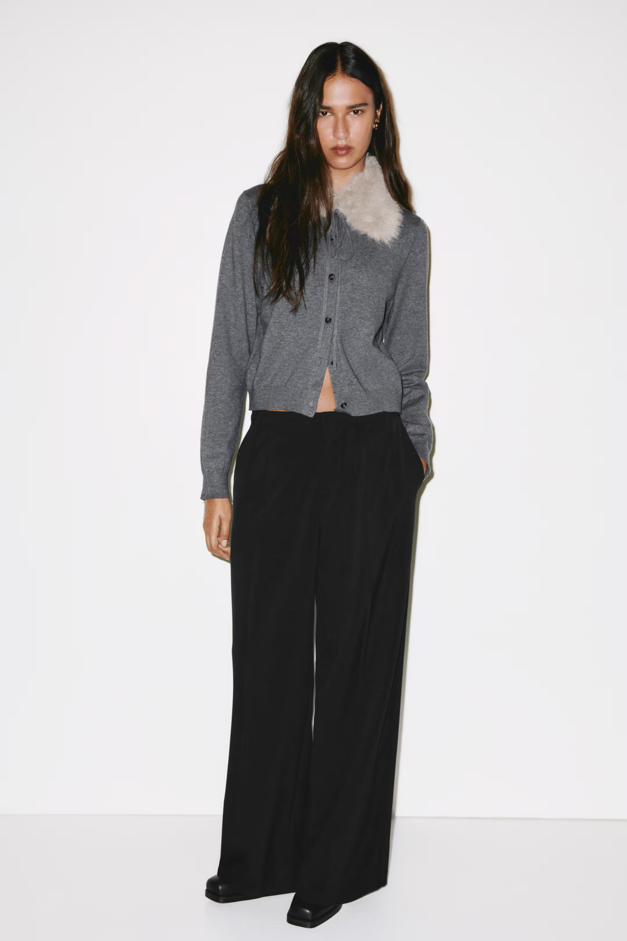 Cardigan with Collar | H&M (US + CA)