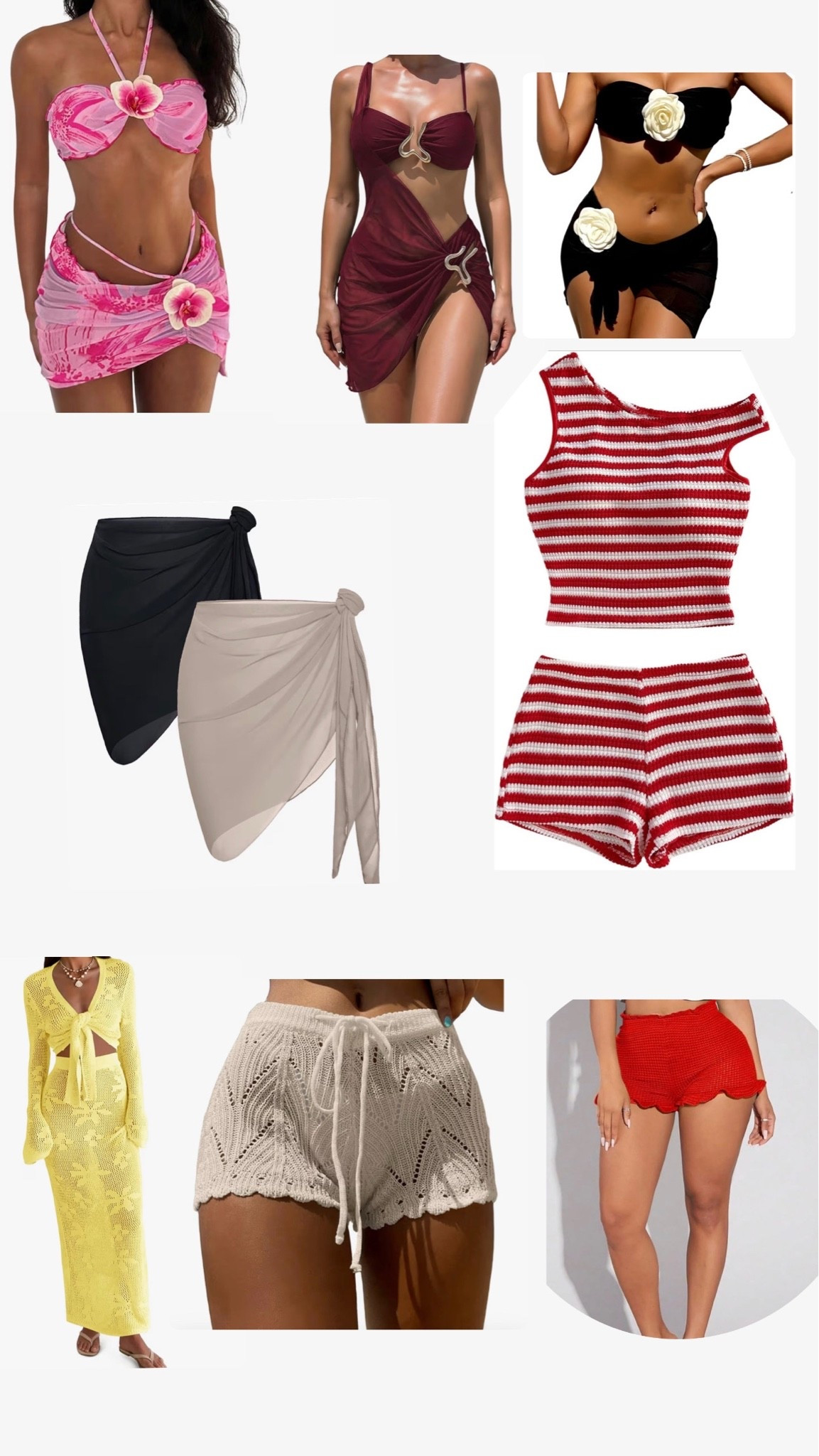 Beach days, cute sets, crochet moments, and all the vacay vibes 🌴☀️✨ Adding all my recent faves to my LTK because these looks are too good not to share. From swim sets to cover ups, everything is giving tropical getaway energy .

#LTKswim #LTKtravel #BeachStyle #VacationOutfits #SummerFashion

#LTKootd #LTKSwim #LTKdayinmylife