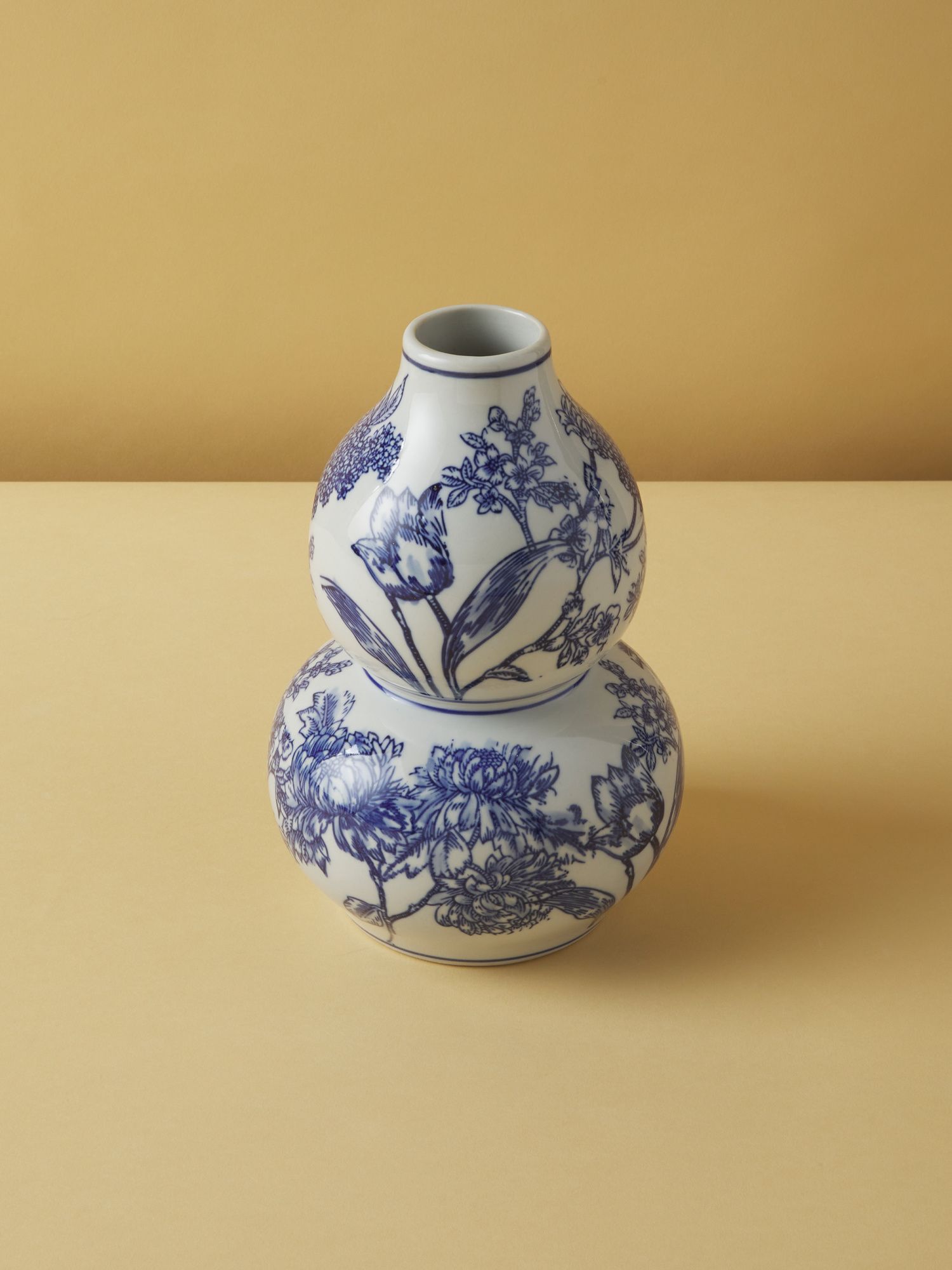 10in Ceramic Floral Print Vase | Vases | HomeGoods | HomeGoods
