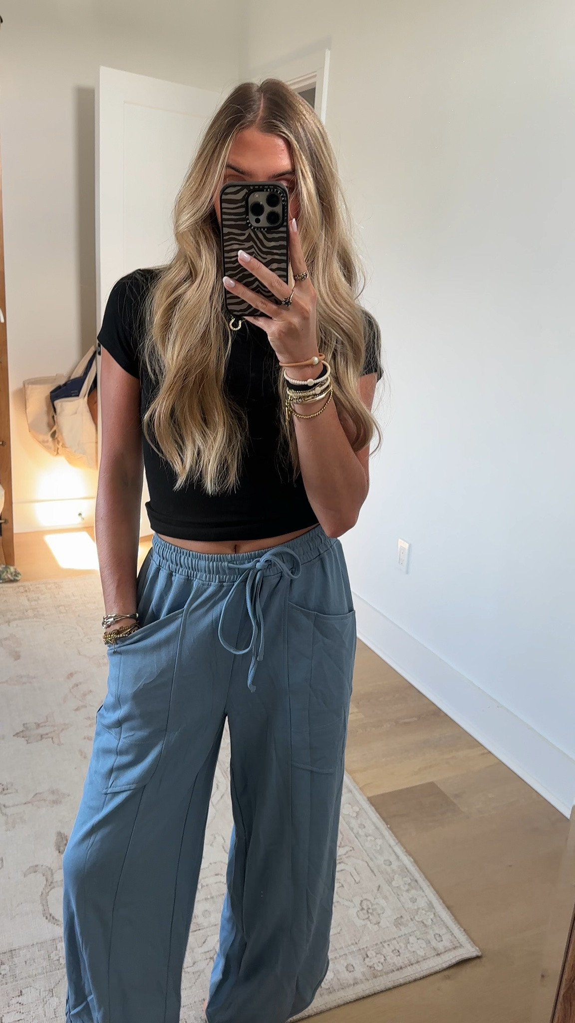 Amazon size small EsheSy Women Wide Leg Sweatpants Elastic Waist Tulip Hem Pants
Casual Trousers, Cropped Palazzo Pants, Two Pockets, Adjustable Drawstring, Loose Fit, Soft Fabric, Daily Outing Athletic

#LTKootd #LTKdayinmylife #LTKSaleAlert