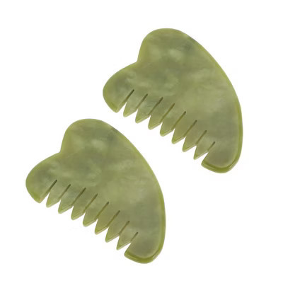 Unique Bargains Durable Head Massage Comb 2PCS Heart Shape | Target