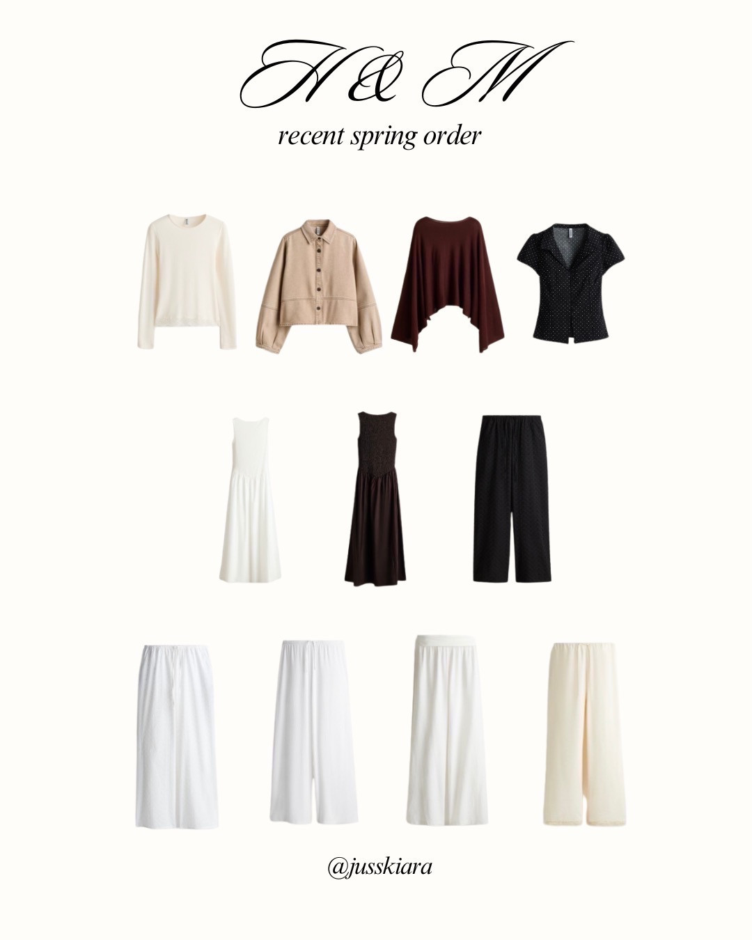 Went a little crazy with my H&M cart - Ordered a size large in everything! 



#LTKPetite #LTKootd #LTKMidsize