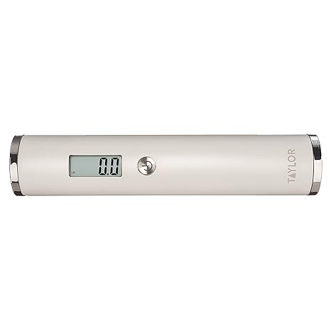 Taylor Ultra Light Digital Luggage Scale, White, Universal | Amazon (US)