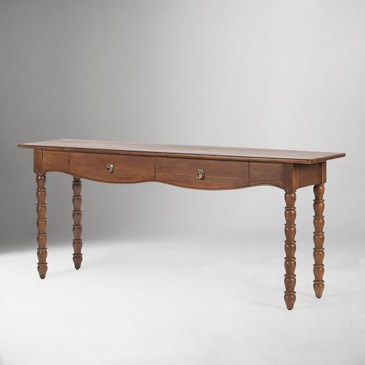 Maujer Spindled Wood Console Table (72") | West Elm (US)