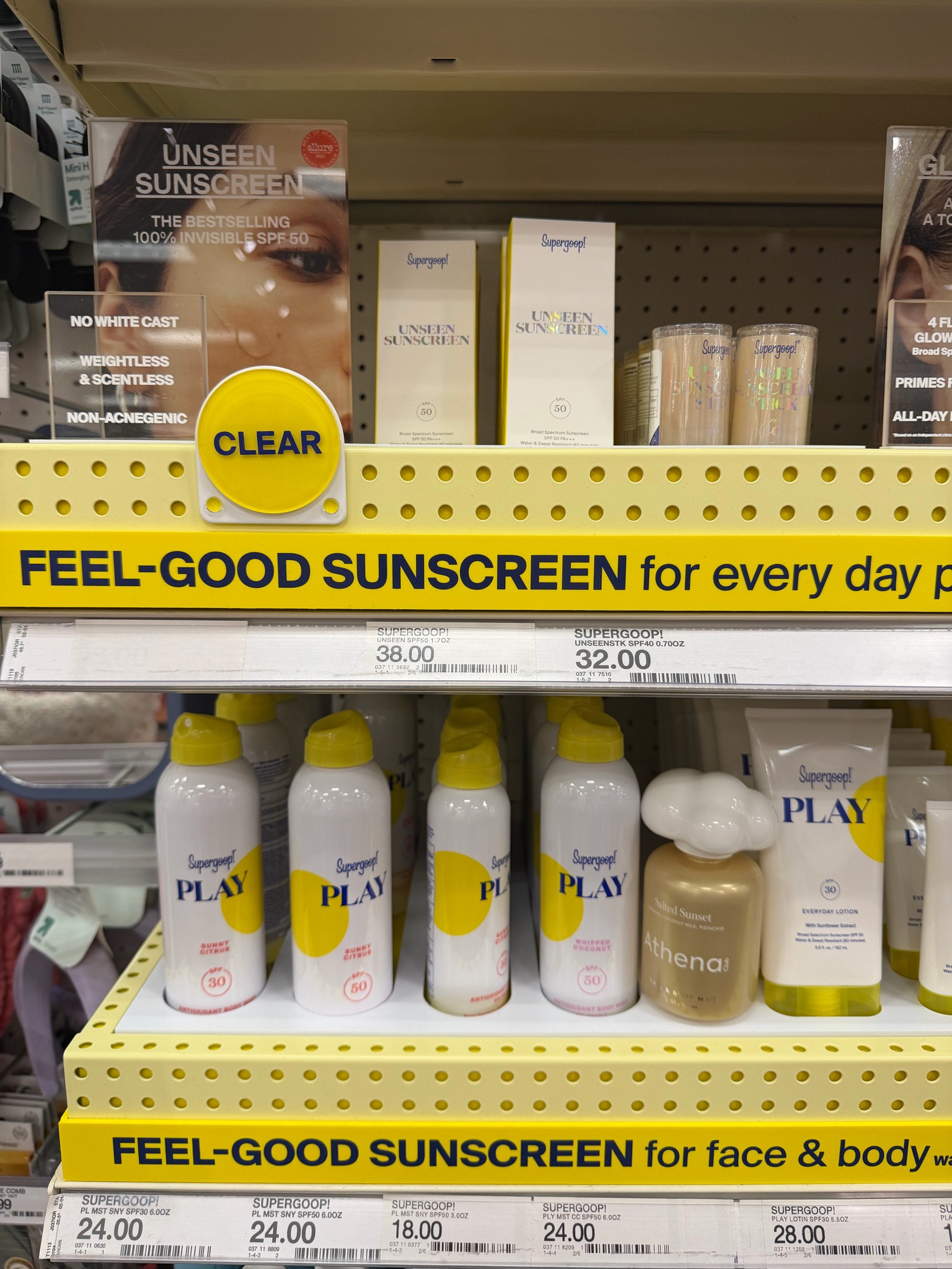 Supergoop! is now available at Target! I stocked up on unseen clear & invisible face sunscreen! 

Sunscreen, Supergoop! sunscreen, Target finds 

@Target @Supergoop! 

#LTKMothersDay #LTKBeauty #LTKSeasonal