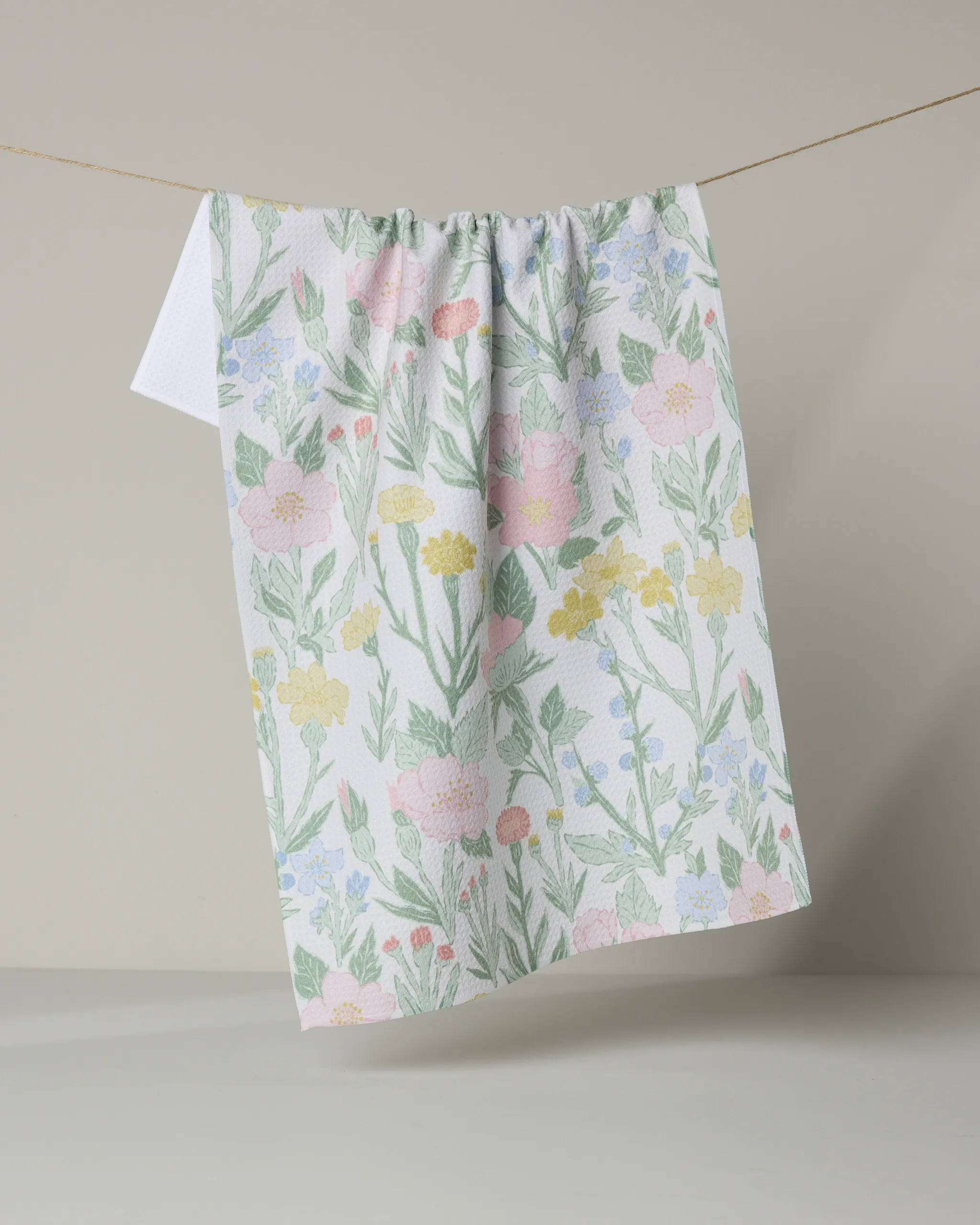 Wildflowers in Bloom Tea Towel | Geometry | Geometry