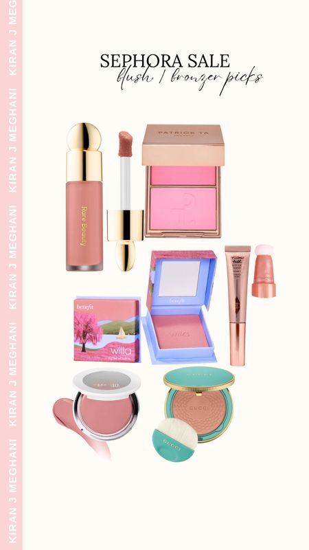 Check out my favorite blushes and bronzers from the Sephora sale 

Click the images down below the shop now, and don’t forget to share with your bestie

#LTKxSephora #LTKsalealert #LTKfindsunder50