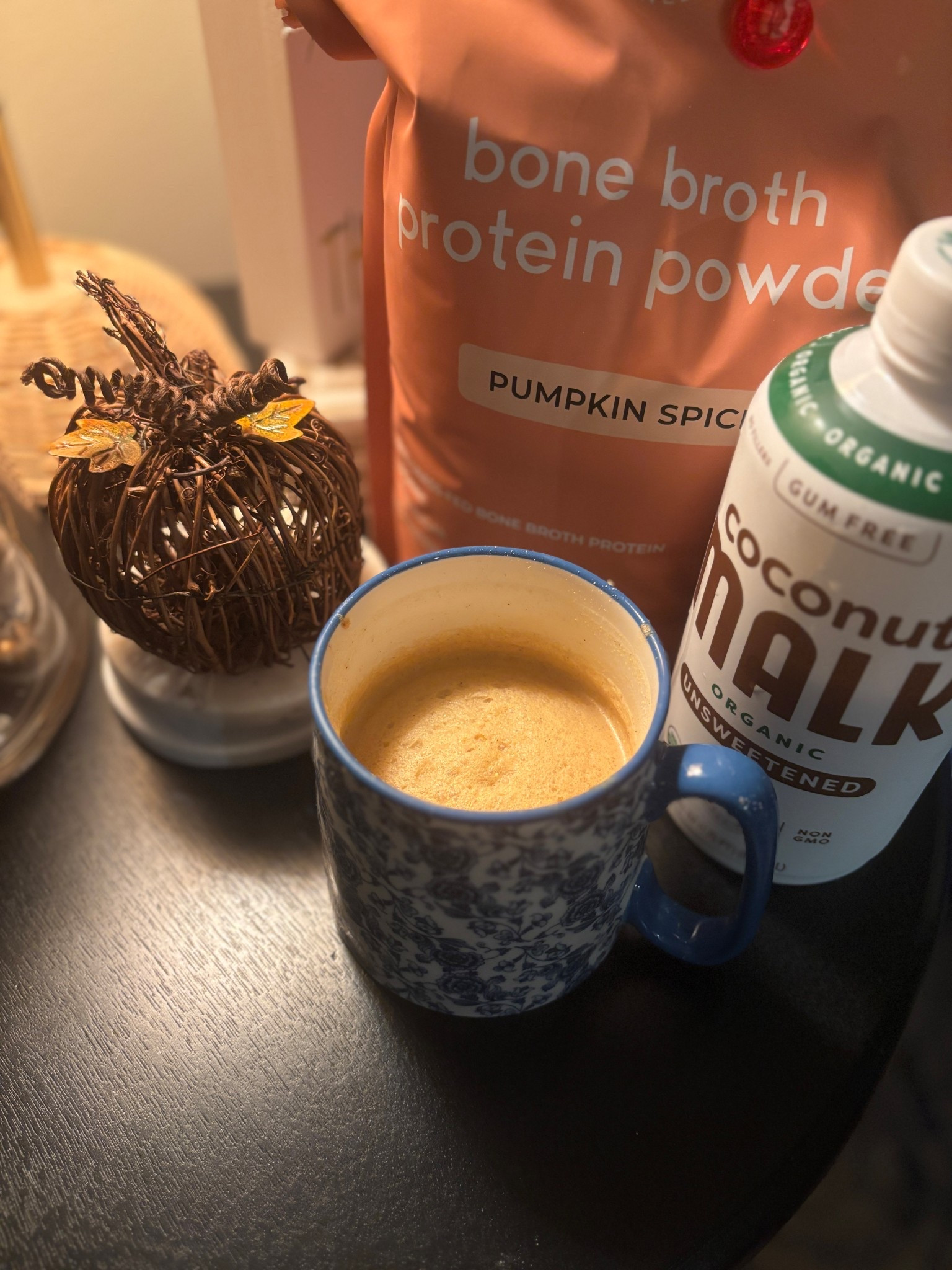 New favorite combo. Wow. So yummy! No artificial ingredients. 20g of protein. I’m obsessed. 
Taylor Dukes Wellness Protein Powder can be purchased at shop.taylordukeswelless.com

#LTKSeasonal #LTKHome #LTKActive