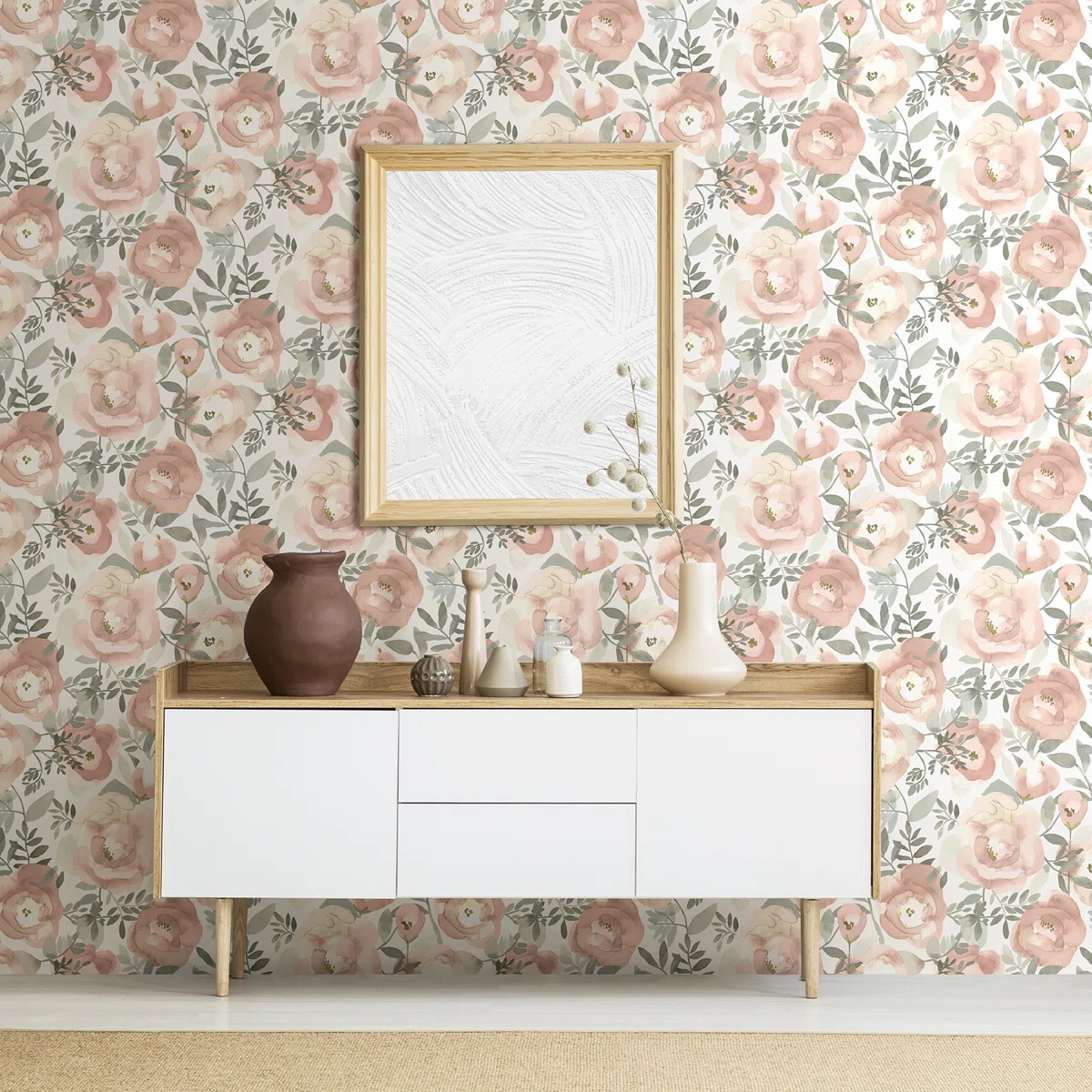 Zenia Floral Roll | Wayfair North America