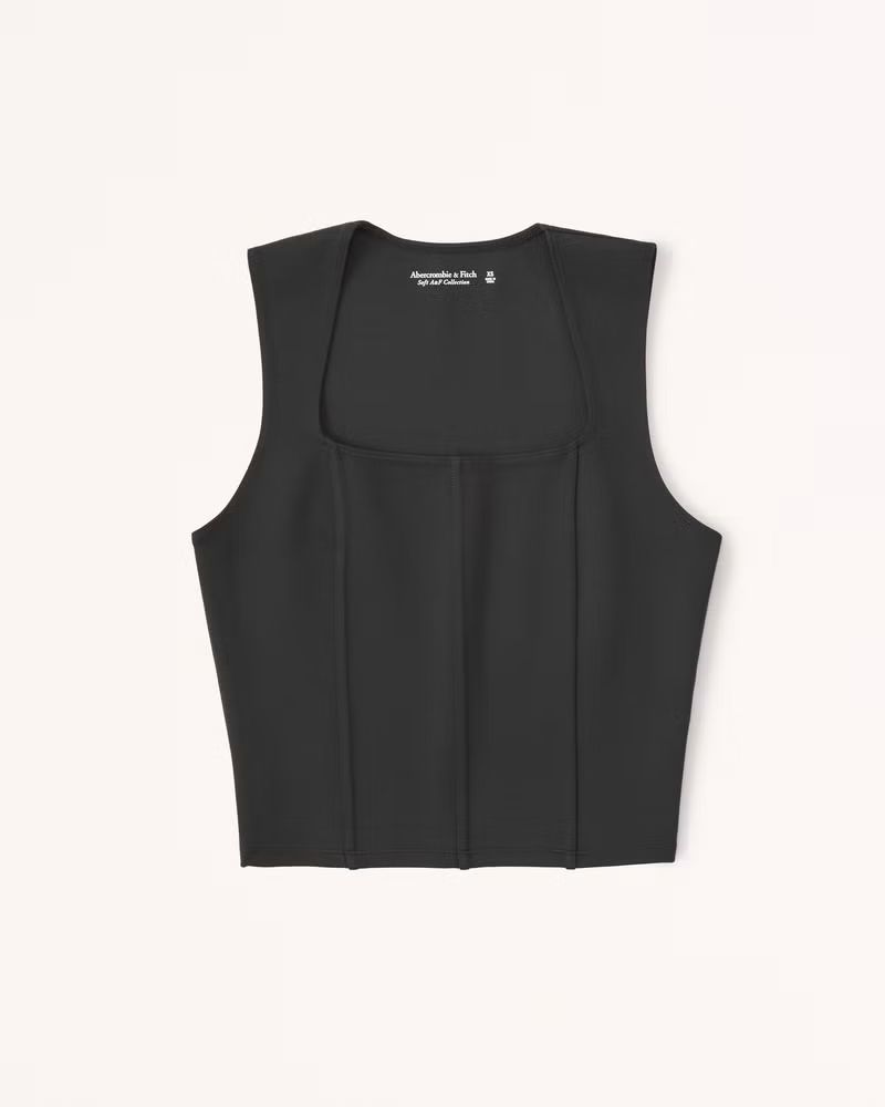 Ponte Corset Top | Abercrombie & Fitch (US)