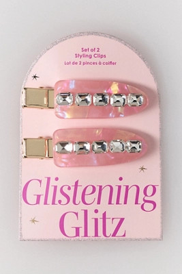 Embellished Crease-Free Clips, Set of 2 | Anthropologie (US)