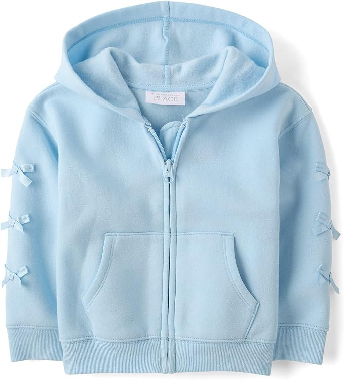 The Children's Place Baby Girls' And Toddler Active Premium Fleece Zip Up Sweatshirt | Amazon (US)