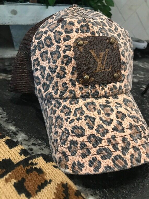 Repurposed Louis Vuitton Snap Back Hat | Etsy | Etsy (US)