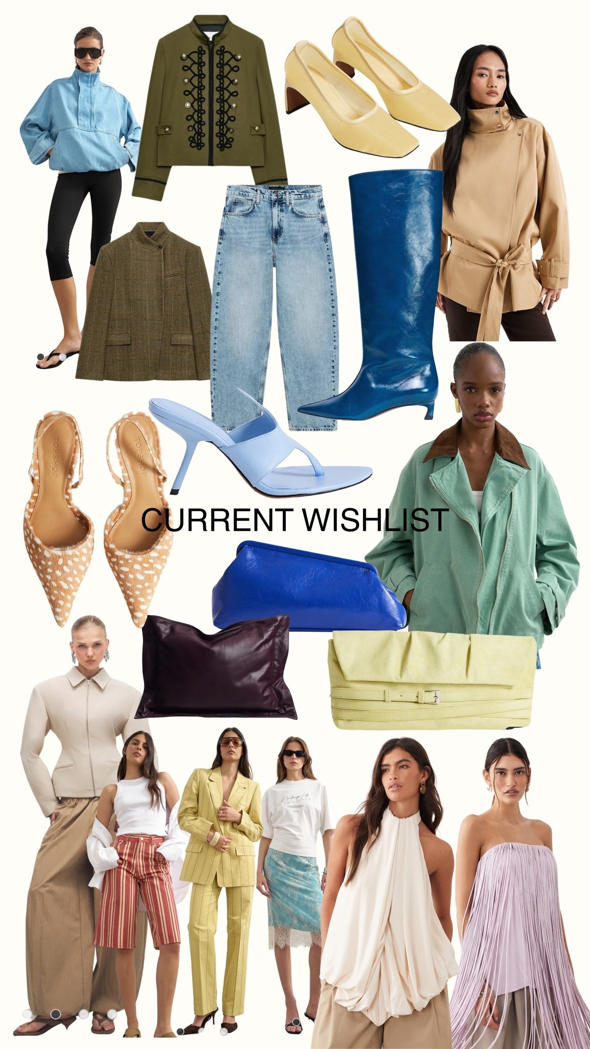 Wishlist items I have saved!! Loving these jackets, suit sets and shoes!!! Need those topshop heels immediately!!

#LTKaustralia #LTKstyletip