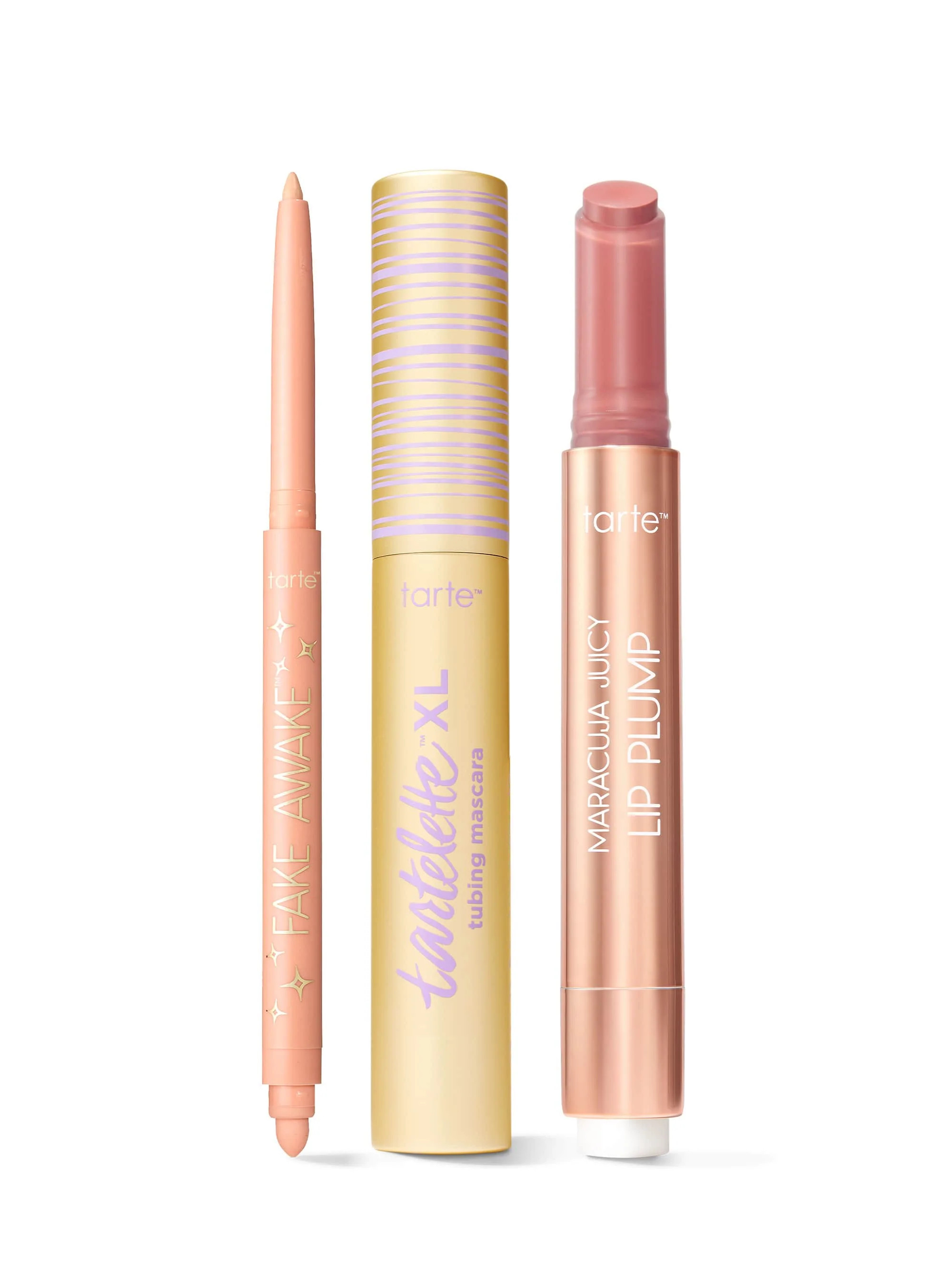 maracuja juicy lip plump, XL tubing mascara & fake awake™ set | tarte cosmetics (Global)