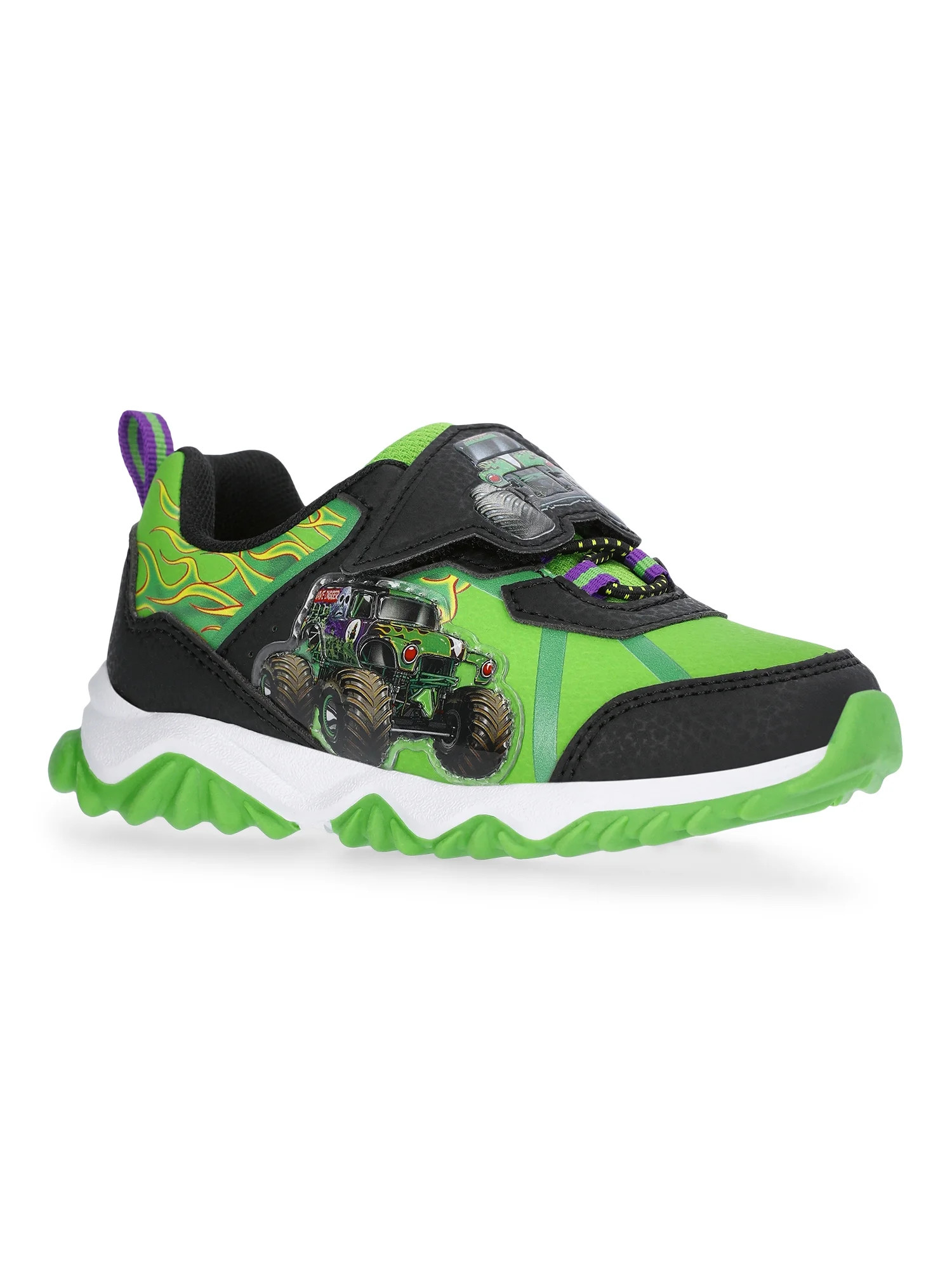 Monster Jam Toddler Boys Athletic Sneakers | Walmart (US)