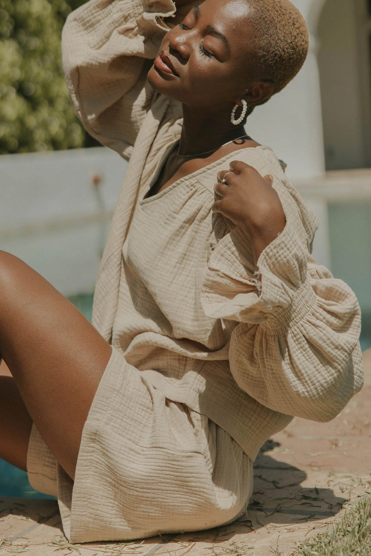 Tulum Shorts | Oat | Altair The Label