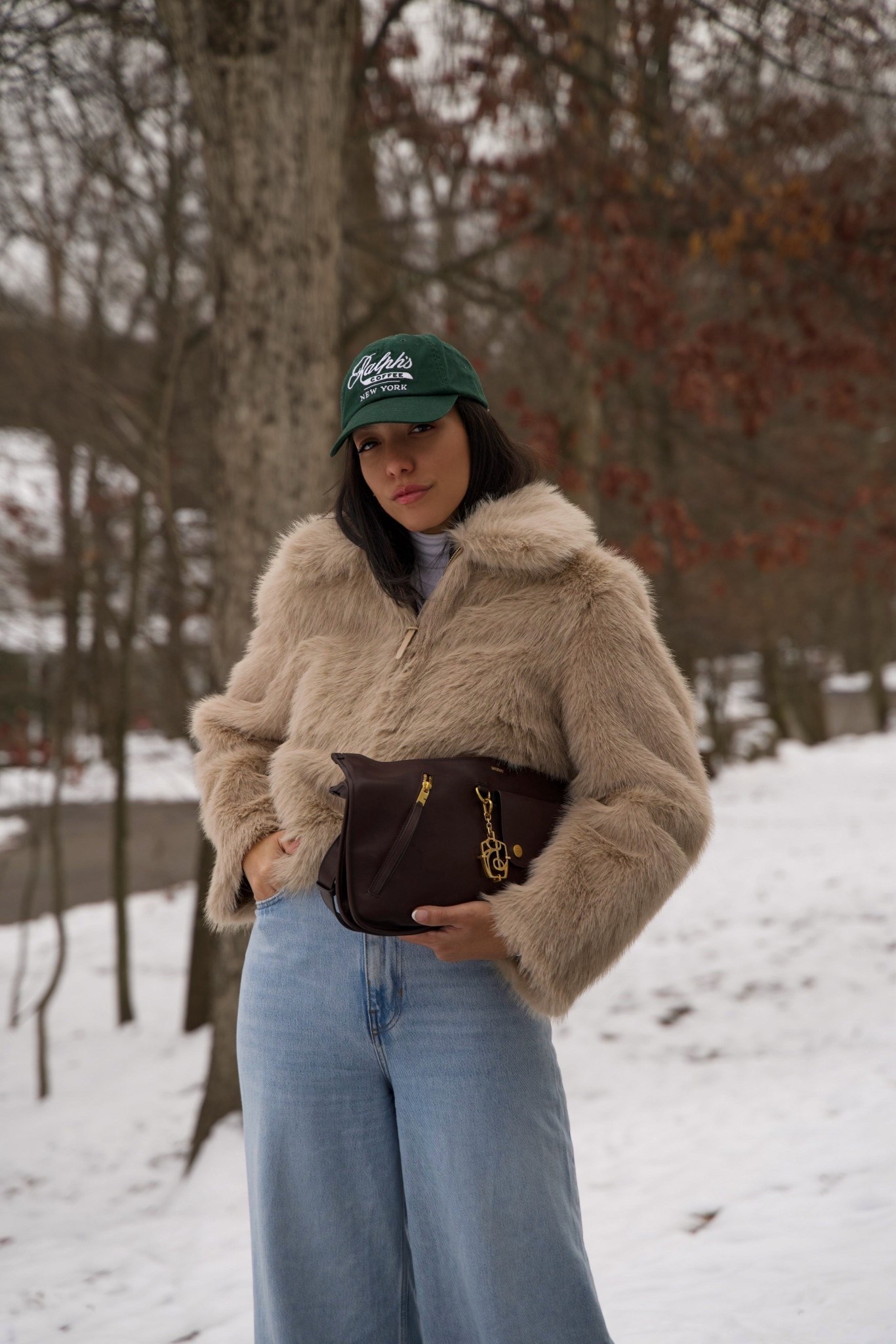 Faux Fur Winter Outfit #style #fashion #ltkstyle #ltkfashion 

