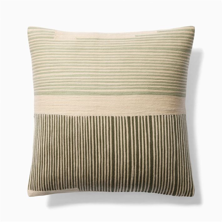 Crewel Durban Pillow Cover | West Elm (US)