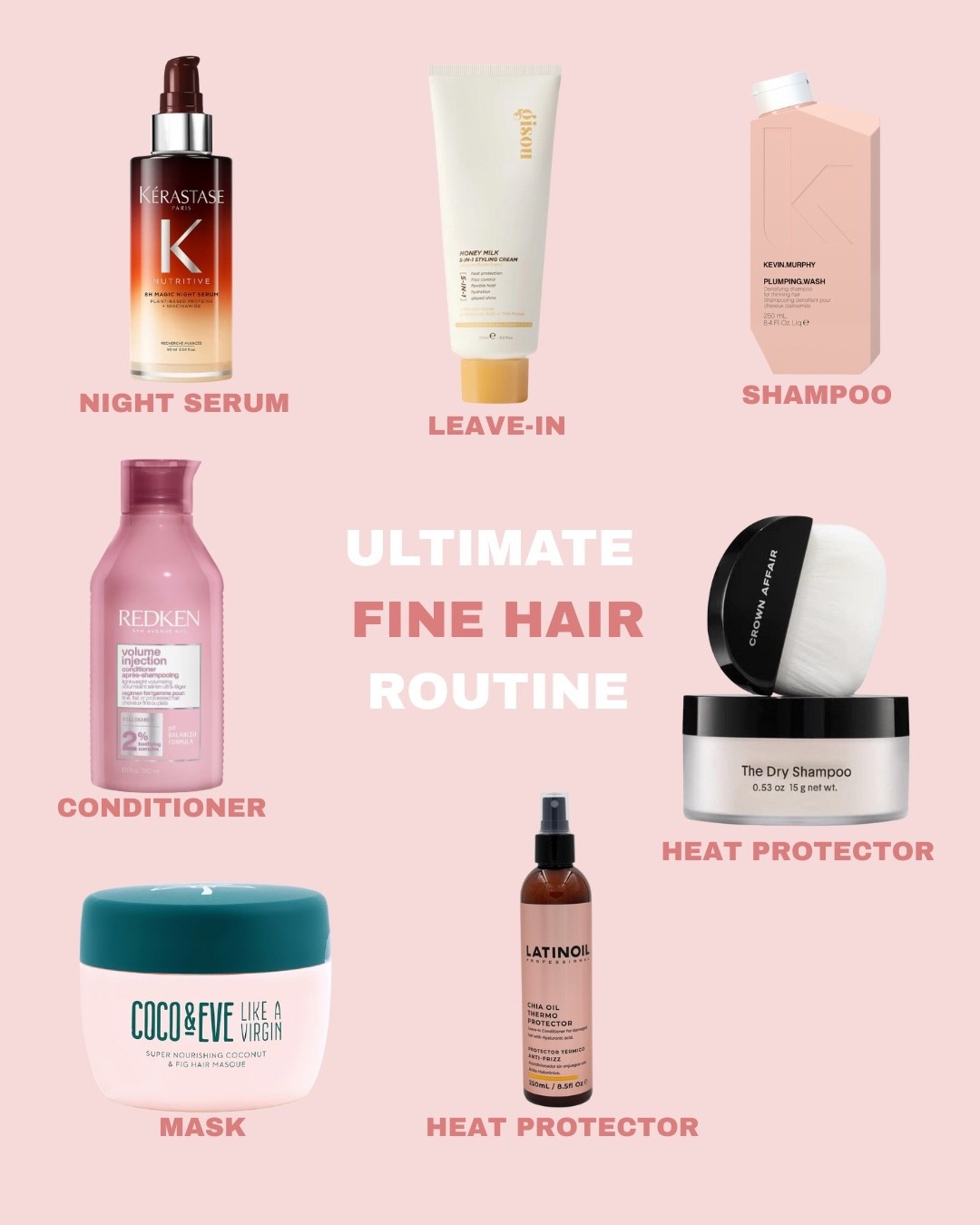 The ultimate hair growth routine for fine hair! Focusing on light products that won’t leave residue or build-up #LTKhaircare #hairgrowth 

#LTKbeauty