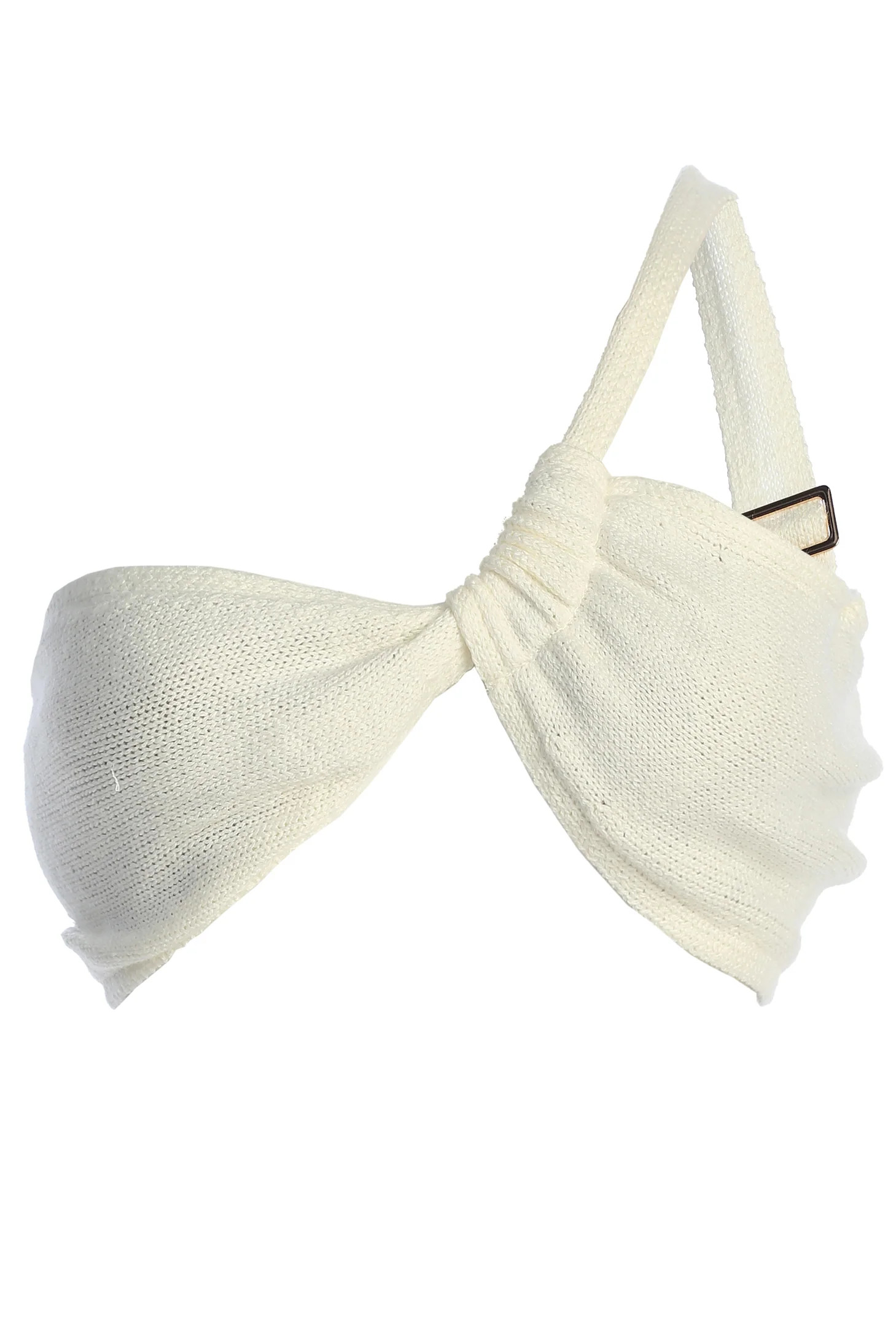 Ivory Jeanette Sweater Knit Top XL | JLUXLABEL