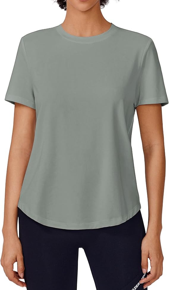 PINSPARK Soft Workout Tops for Women UPF 50+ Sun Protection Shirt Quick Dry Athletic Running Hiki... | Amazon (US)