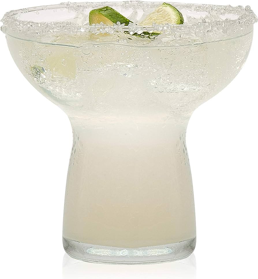 Libbey Stemless Margarita Glasses, 10.25-ounce, Set of 6 | Amazon (US)