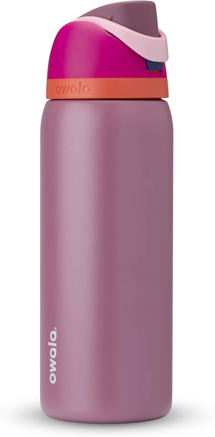 Owala FreeSip Insulated Stainless Steel Water Bottle with Straw, BPA-Free Sports Water Bottle, Gr... | Amazon (US)