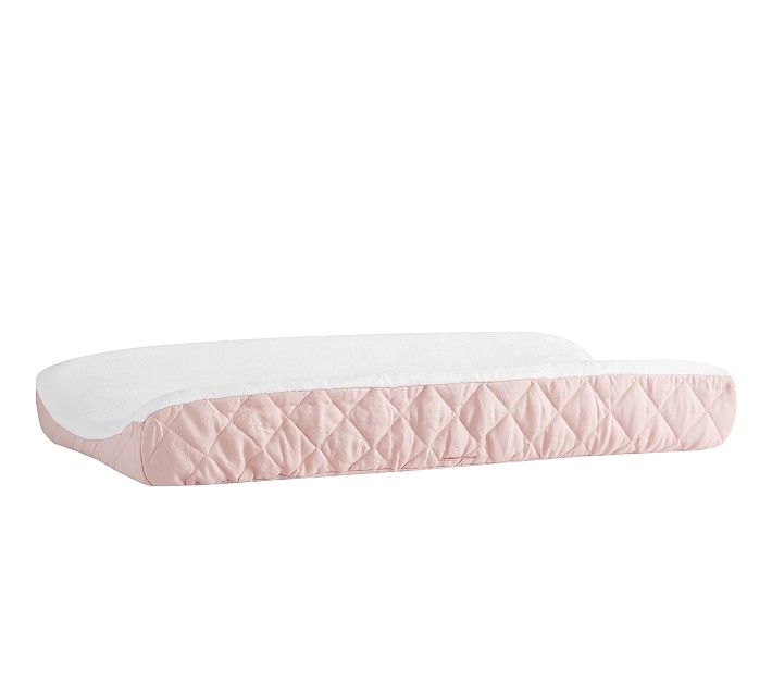 Belgian Flax Linen Terry Changing Pad | Pottery Barn Kids