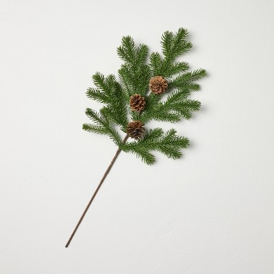25" Pine and Pinecone Artificial Stem - Hearth & Hand™ with Magnolia | Target