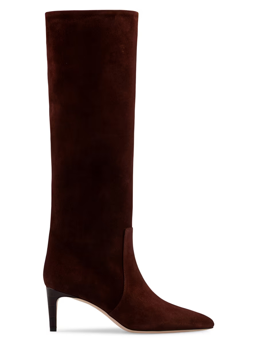 60MM Suede Knee-High Boots | Saks Fifth Avenue