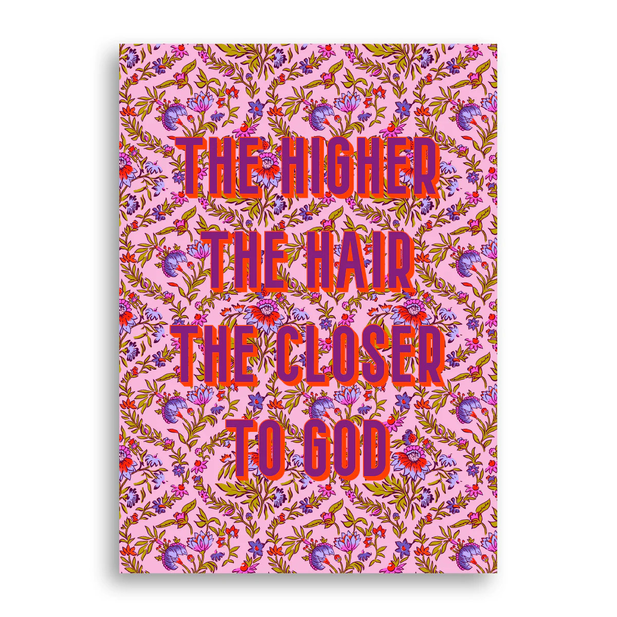 Furbish Studio Statement Print - Higher the Hair | Furbish Studio