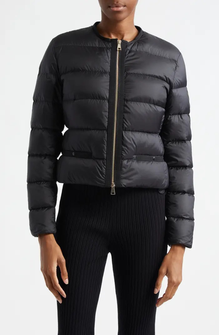 Moncler Laurine Down Crop Jacket | Nordstrom | Nordstrom