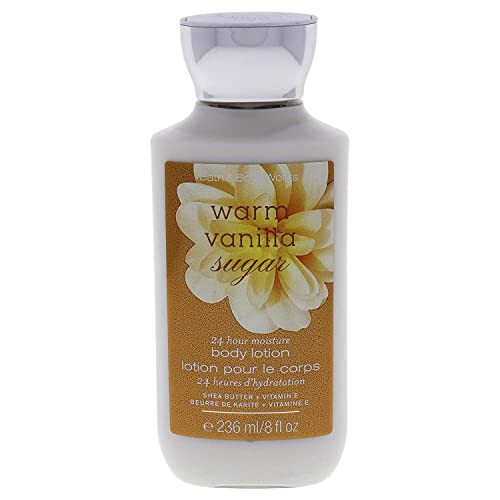 Bath & Body Works Shea and Vitamin E Body Lotion, Warm Vanilla Sugar, 8 Ounce | Amazon (US)