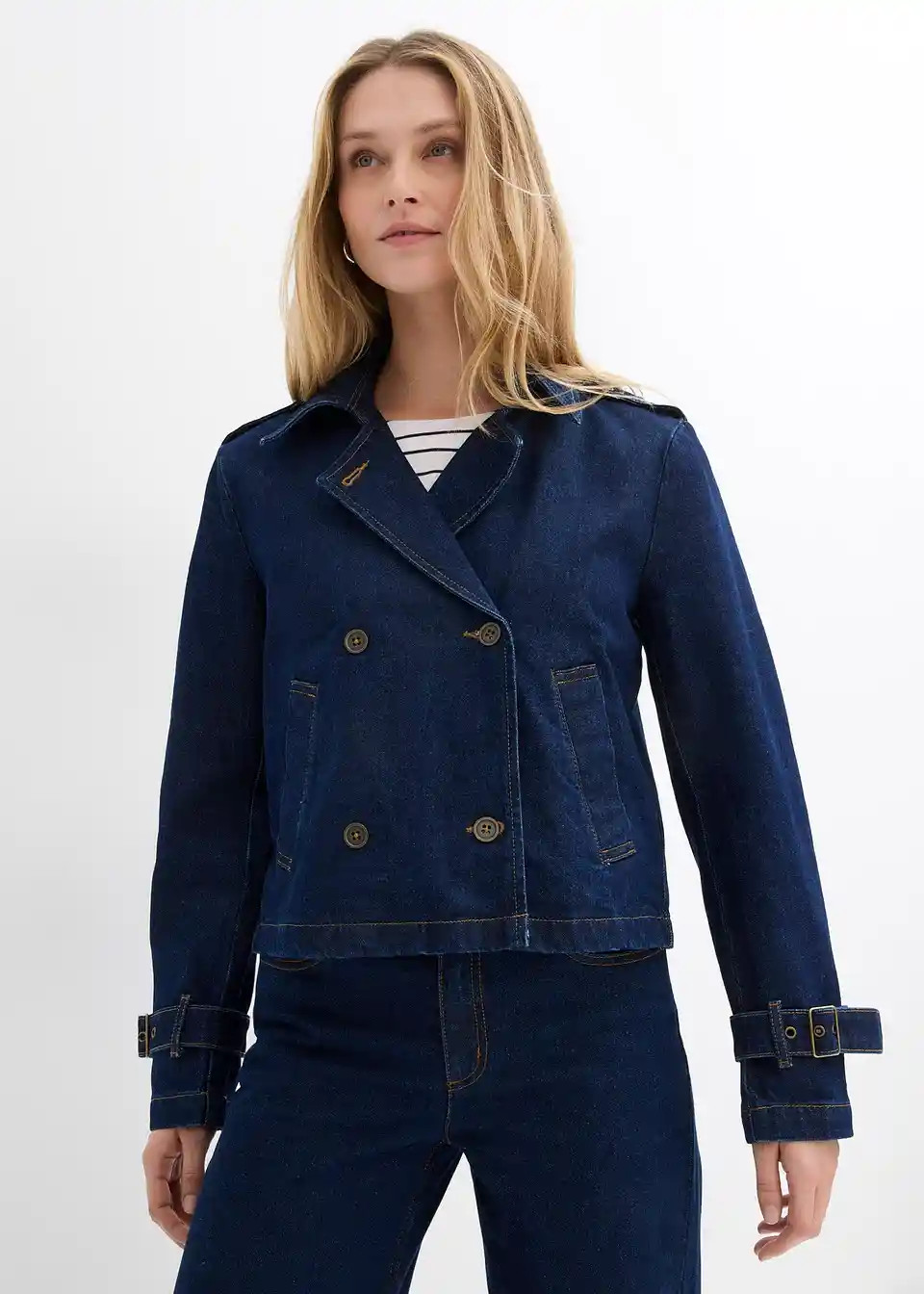Denim Trenchjacke | Bonprix DE