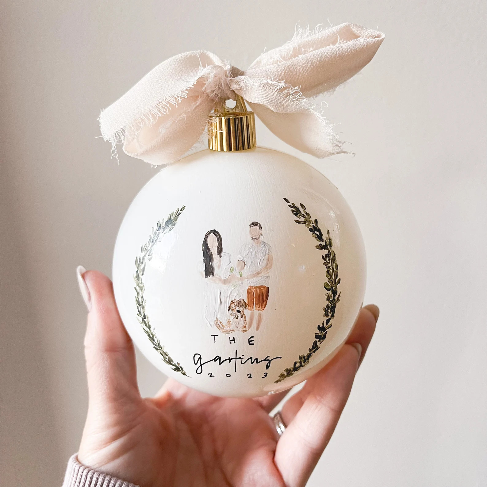 custom painted ornament | wedding gift | anniversary gift | home painting | housewarming gift | |... | Etsy (US)